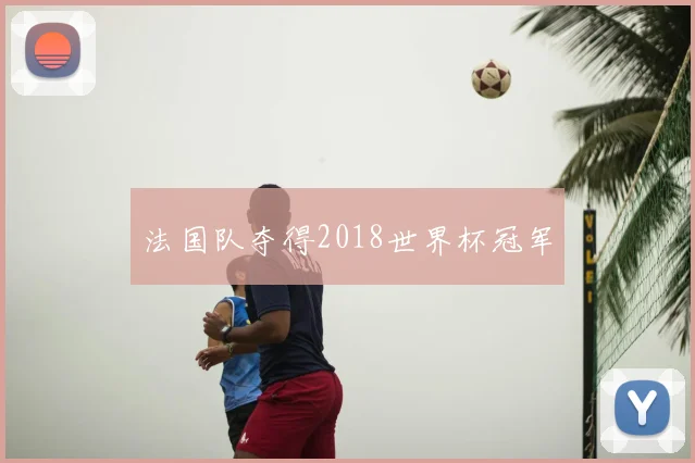 法国队夺得2018世界杯冠军